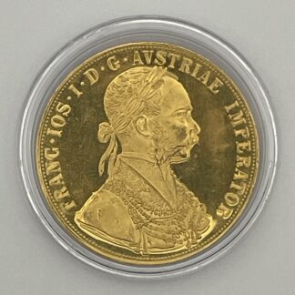 4 Dukaten Österreich Kaiser Franz Joseph Golddukat 1915