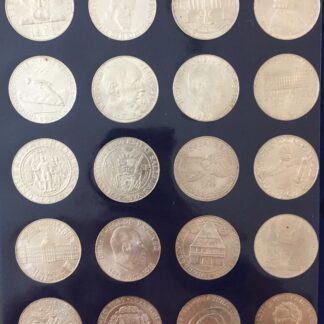 50 ATS Schilling Silber Serie