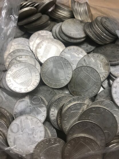 10 ATS Schilling Silber