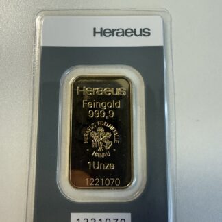 Goldbarren 1 Oz