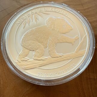 1 Kilogramm Silbermünze Australien Koala 2016