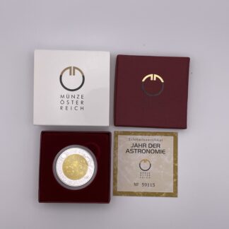 25 Euro Niob Silber Österreich 2009 Astronomie