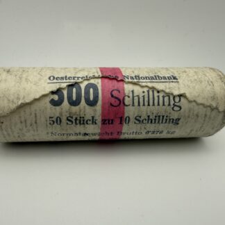 10 ATS Schilling Silber Originalrolle