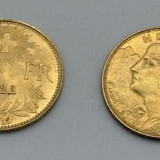 Gold 10 Franken Goldmünze Vreneli